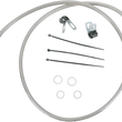 Load image into Gallery viewer, Brake Line - Front - +4" - Stainless Steel DragSpecialties 640110-4 - Main Product View