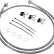Load image into Gallery viewer, Brake Line - Front - +4" - Stainless Steel DragSpecialties 660214-4 - Main Product View