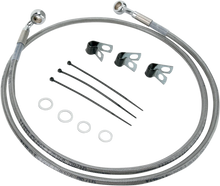 Load image into Gallery viewer, Brake Line - Front - +4" - Stainless Steel DragSpecialties 660214-4 - Main Product View