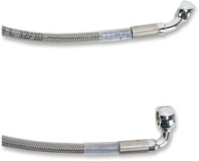 Load image into Gallery viewer, Brake Line - Front - +4" - Stainless Steel DragSpecialties 660214-4 - Side View