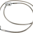 Load image into Gallery viewer, Brake Line - Front - +4" - Stainless Steel - XL DragSpecialties 660310-4 - Side View