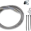 Load image into Gallery viewer, Brake Line - Front - +6" - Stainless Steel DragSpecialties 640115-6 - Main Product View