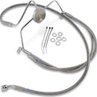 Load image into Gallery viewer, Brake Line - Front - +6" - Stainless Steel DragSpecialties 644410-6 - Main Product View