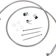 Load image into Gallery viewer, Brake Line - Front - 6" - Stainless Steel DragSpecialties 660214-6 - Main Product View