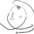 Load image into Gallery viewer, Brake Line - Front - +6" - Touring - Stainless Steel DragSpecialties 620085-6 - Main Product View