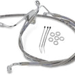 Load image into Gallery viewer, Brake Line - Front - +6" - Touring - Stainless Steel DragSpecialties 660411-6 - Main Product View