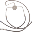 Load image into Gallery viewer, Brake Line - Front - +8" - Stainless Steel DragSpecialties 644410-8 - Main Product View