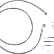 Load image into Gallery viewer, Brake Line - Front - +8" - Stainless Steel DragSpecialties 660214-8 - Main Product View
