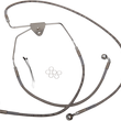Load image into Gallery viewer, Brake Line - Front - +8" - Touring - Stainless Steel DragSpecialties 620085-8 - Main Product View