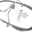 Load image into Gallery viewer, Brake Line - Front - +8" - Touring - Stainless Steel DragSpecialties 660411-8 - Main Product View