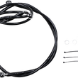 Load image into Gallery viewer, Brake Line - Front - Black - +10" - FXDF '12-'17 DragSpecialties 612137-10BLK - Main Product View