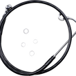 Load image into Gallery viewer, Brake Line - Front - Black - +10" - FXS '12-'13 DragSpecialties 691319-10BLK - Main Product View