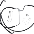 Load image into Gallery viewer, Brake Line - Front - Black - +2" DragSpecialties 614085-2BLK - Main Product View