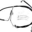 Load image into Gallery viewer, Brake Line - Front - Black - +2" DragSpecialties 620085-2BLK - Main Product View