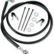 Load image into Gallery viewer, Brake Line - Front - Black - +2" DragSpecialties 640115-2BLK - Main Product View