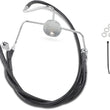 Load image into Gallery viewer, Brake Line - Front - Black - +2" DragSpecialties 644410-2BLK - Main Product View