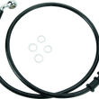 Load image into Gallery viewer, Brake Line - Front - Black - +2" DragSpecialties 680219-2BLK - Main Product View