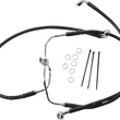 Load image into Gallery viewer, Brake Line - Front - Black - +2" - FXDF '08-'17 DragSpecialties 660325-2BLK - Main Product View