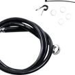 Load image into Gallery viewer, Brake Line - Front - Black - +2" - XL DragSpecialties 660310-2BLK - Main Product View