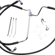 Load image into Gallery viewer, Brake Line - Front - Black - +4" DragSpecialties 614085-4BLK - Main Product View