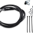 Load image into Gallery viewer, Brake Line - Front - Black - +4" DragSpecialties 640115-4BLK - Main Product View