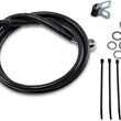 Load image into Gallery viewer, Brake Line - Front - Black - +6" - '99-'07 FXST DragSpecialties 640210-6BLK - Main Product View