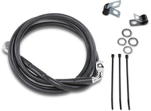 Load image into Gallery viewer, Brake Line - Front - Black - +6" DragSpecialties 640113-6BLK - Main Product View