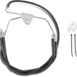 Load image into Gallery viewer, Brake Line - Front - Black - +6" - FLH '96-'07 DragSpecialties 660411-6BLK - Main Product View