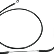 Load image into Gallery viewer, Brake Line - Front - Black - +8" ABS DragSpecialties 691182-8BLK - Main Product View