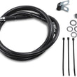 Load image into Gallery viewer, Brake Line - Front - Black - +8" DragSpecialties 640113-8BLK - Main Product View