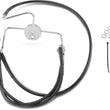 Load image into Gallery viewer, Brake Line - Front - Black - +8" DragSpecialties 644410-8BLK - Main Product View