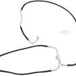 Load image into Gallery viewer, Brake Line - Front (Lower/Mid) - ABS - Black DragSpecialties 691183-BLK - Main Product View