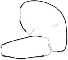 Load image into Gallery viewer, Brake Line - Front (Lower/Mid) - ABS - Black DragSpecialties 691183-BLK - Main Product View