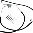 Load image into Gallery viewer, Brake Line - Front (Lower/Upper) - Black DragSpecialties 620085-BLK - Main Product View