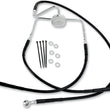 Load image into Gallery viewer, Brake Line - Front (Lower/Upper) - Black DragSpecialties 644410-BLK - Main Product View