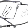 Load image into Gallery viewer, Brake Line - Front (Lower/Upper) - Stainless Steel DragSpecialties 660325 - Main Product View