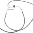 Load image into Gallery viewer, Brake Line - Front (Lower/Upper) - Stainless Steel DragSpecialties 660325 - Side View