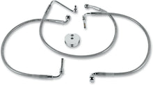 Load image into Gallery viewer, Brake Line - Front - Stainless Steel DragSpecialties 640114 - Main Product View