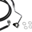 Load image into Gallery viewer, Brake Line - Front (Upper) - Black DragSpecialties 615220-BLK - Side View