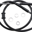 Load image into Gallery viewer, Brake Line - Front (Upper) - Black DragSpecialties 618299-BLK - Main Product View