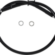 Load image into Gallery viewer, Brake Line - Front (Upper) - Black DragSpecialties 618620-BLK - Main Product View