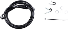 Load image into Gallery viewer, Brake Line - Front (Upper) - Black DragSpecialties 640210-BLK - Main Product View