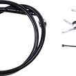 Load image into Gallery viewer, Brake Line - Front (Upper) - Black DragSpecialties 660313-BLK - Main Product View