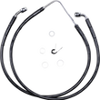 Load image into Gallery viewer, Brake Line - Front (Upper) - Black DragSpecialties 660322-BLK - Main Product View