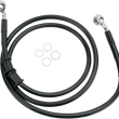 Load image into Gallery viewer, Brake Line - Front (Upper) - Black DragSpecialties 660335BLK - Main Product View