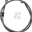 Load image into Gallery viewer, Brake Line - Front (Upper) - Stainless Steel DragSpecialties 618617 - Main Product View