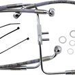 Load image into Gallery viewer, Brake Line - Front (Upper) - Stainless Steel DragSpecialties 618623 - Main Product View