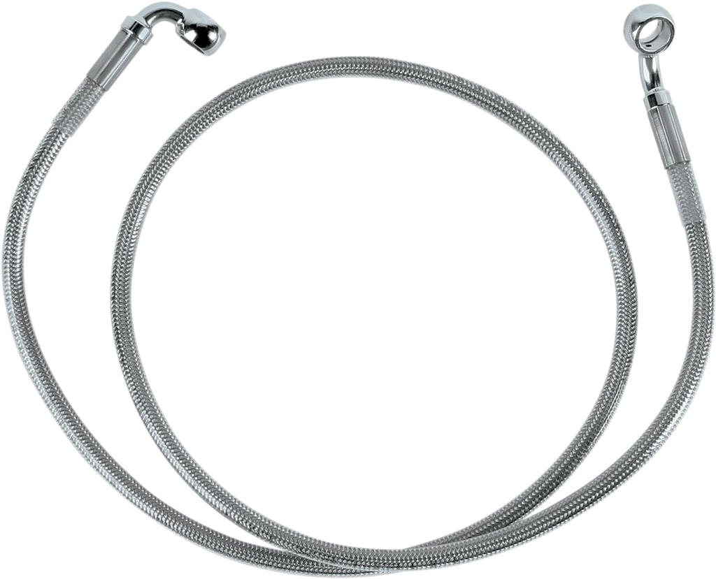 Brake Line - Front (Upper) - Stainless Steel DragSpecialties 640110 - Main Product View