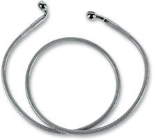 Load image into Gallery viewer, Brake Line - Front (Upper) - Stainless Steel DragSpecialties 640210 - Side View