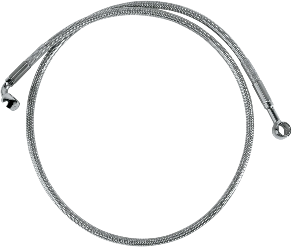 Brake Line - Front (Upper) - Stainless Steel DragSpecialties 640310 - Main Product View